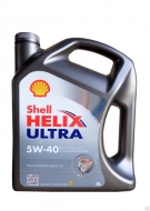 Масло моторное SHELL HELIX ULTRA 5W-40 4Л