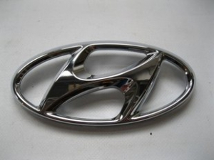 Эмблема решетки радиатора Hyundai Solaris,HMC/Mobis