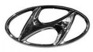 Эмблема крышки багажника Hyundai Solaris, HMC/Mobis